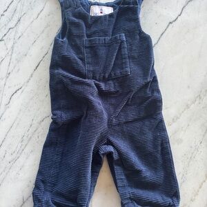 Classic Prep corduroy jumper/overalls 3-6mo navy